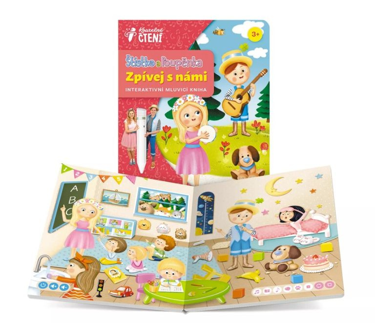 Kniha Štístko a Poupěnka - Zpívej s námi Albi