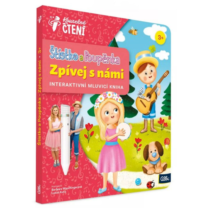 Kniha Štístko a Poupěnka - Zpívej s námi Albi