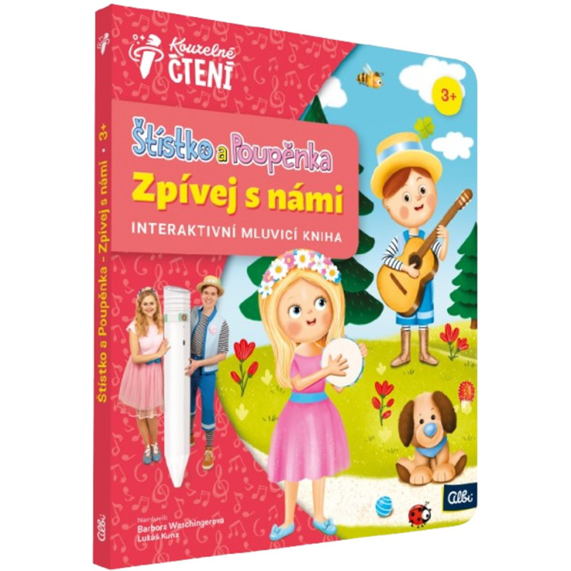 Kniha Štístko a Poupěnka - Zpívej s námi Albi