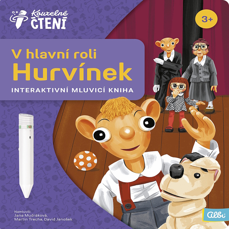 Kniha V hlavní roli Hurvínek Albi