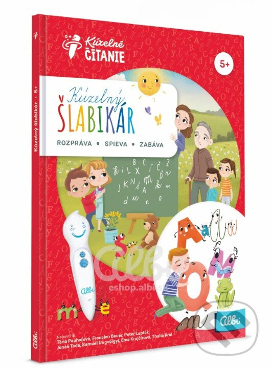 Kúzelné čítanie: Kúzelný šlabikár - Mária Prodajová, Janka Necpalová, Michaela Pešlová (ilustrátor),Kúzelné čítanie: Kúzelný šlabikár - Mária Prodajov