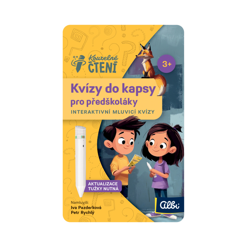 Kvízy do kapsy pro předškoláky Albi