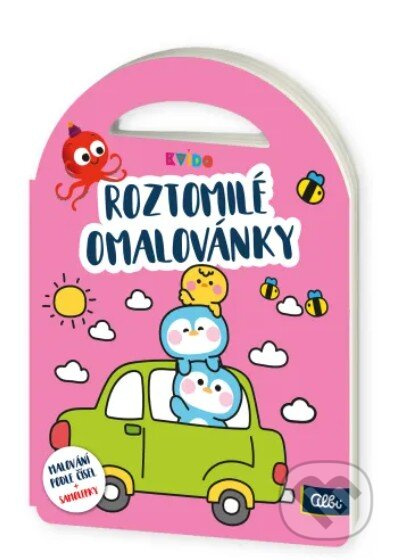 Kvído - Roztomilé omalovánky: Tučňáci ALBI