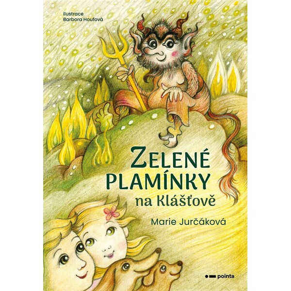 Zelené plamínky na Klášťově Pointa