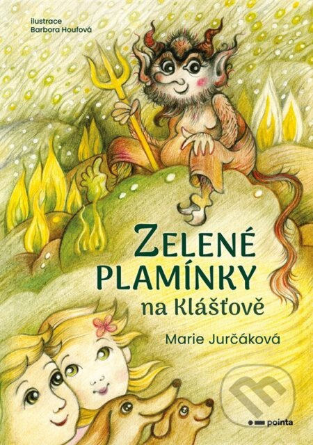 Zelené plamínky na Klášťově Pointa
