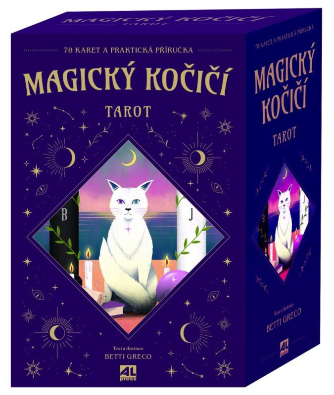 Magický kočičí tarot (78 karet a praktická příručka) - kniha z kategorie Věštění z karet