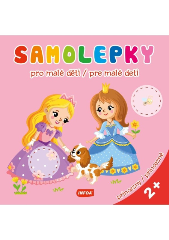 Samolepky pro malé děti - princezny