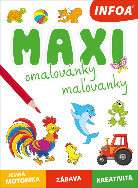 Maxi omalovánky
