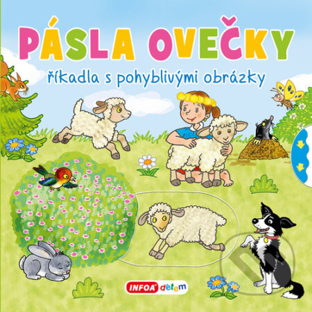 Říkadla s pohyblivými obrázky - Pásla ovečky