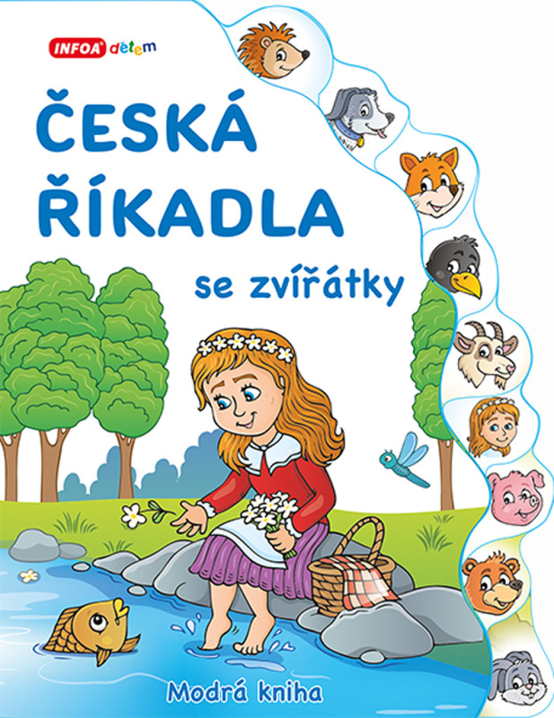 Česká říkadla se zvířátky - Modrá kniha INFOA International s.r.o.