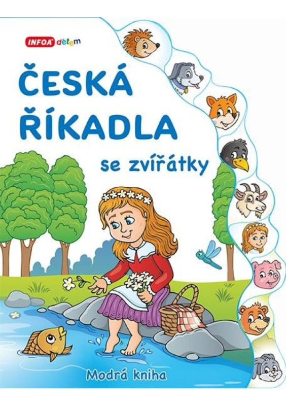 Česká říkadla se zvířátky - Modrá kniha INFOA International s.r.o.