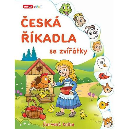 Česká říkadla se zvířátky - Červená kniha Ing. Stanislav Soják-INFOA