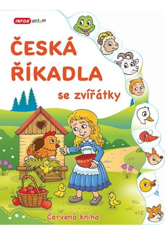 Česká říkadla se zvířátky - Červená kniha Ing. Stanislav Soják-INFOA