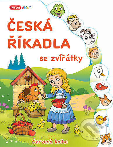 Česká říkadla se zvířátky - Červená kniha Ing. Stanislav Soják-INFOA