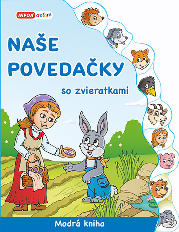 Naše povedačky so zvieratkami - Modrá kniha - kniha z kategorie Hádanky a říkanky