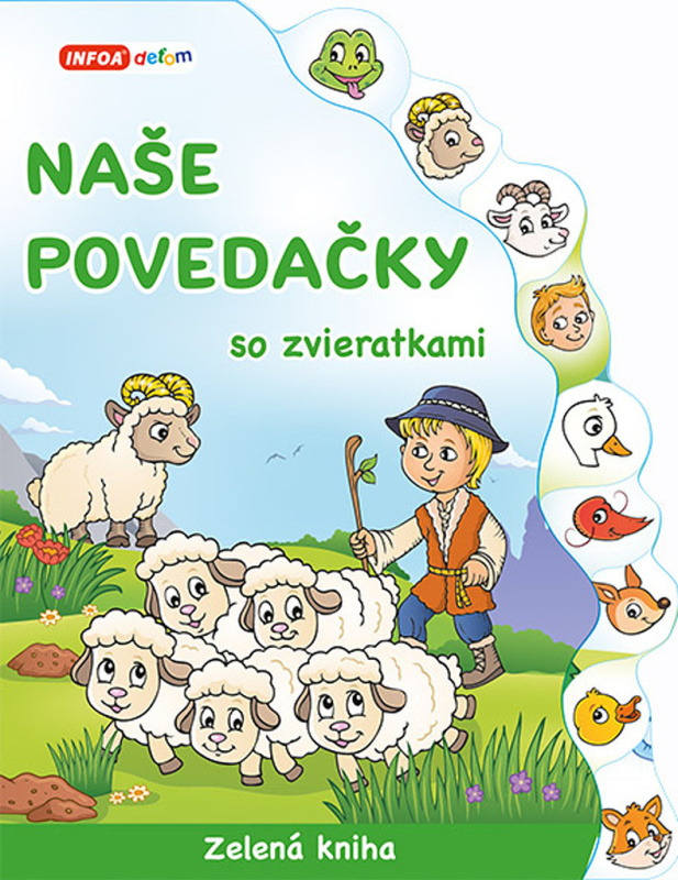 Naše povedačky so zvieratkami - Zelená kniha - kniha z kategorie Hádanky a říkanky