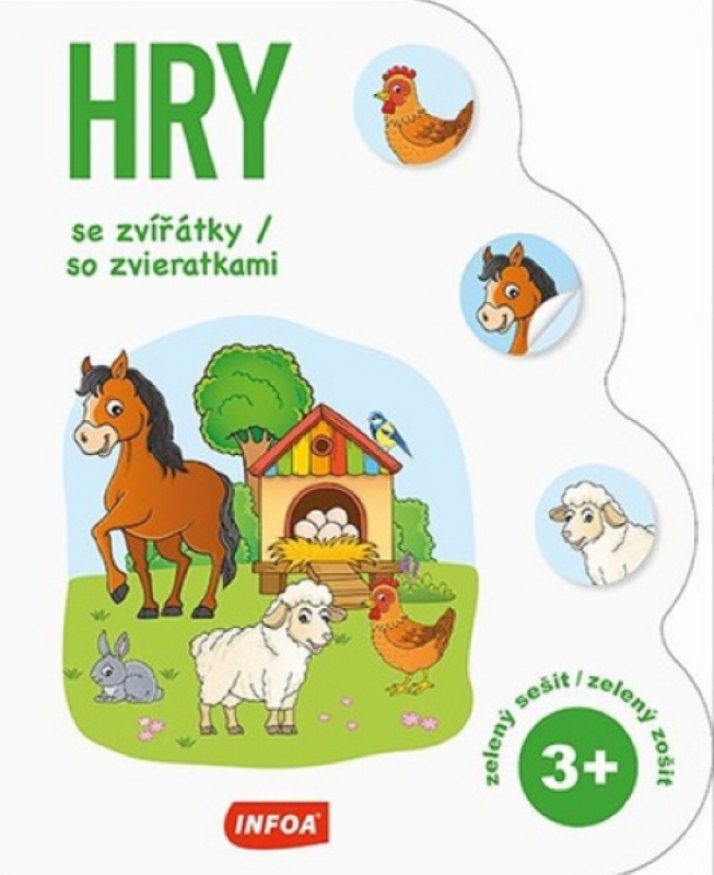 Hry se zvířátky/so zvieratkami 3+ -  Autor Neuveden
