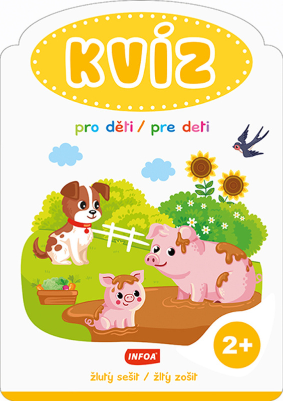 KVÍZ pro děti / pre deti - žlutý sešit  (CZ/SK vydání) Ing. Stanislav Soják-INFOA