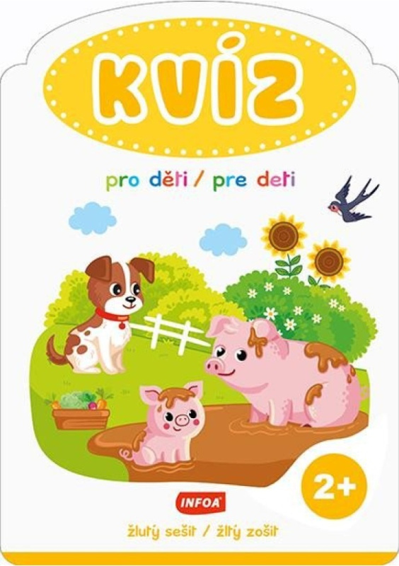 KVÍZ pro děti / pre deti - žlutý sešit  (CZ/SK vydání) Ing. Stanislav Soják-INFOA