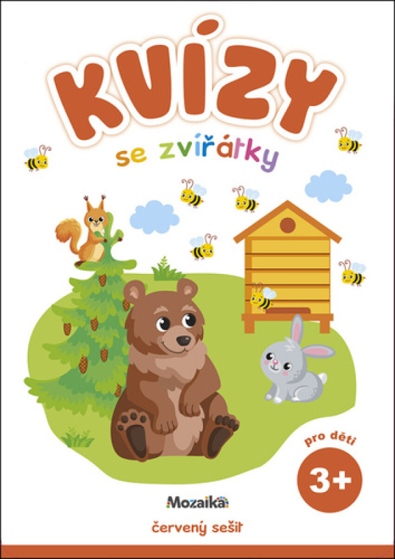 Kvízy se zvířátky 3+ -  Autor Neuveden