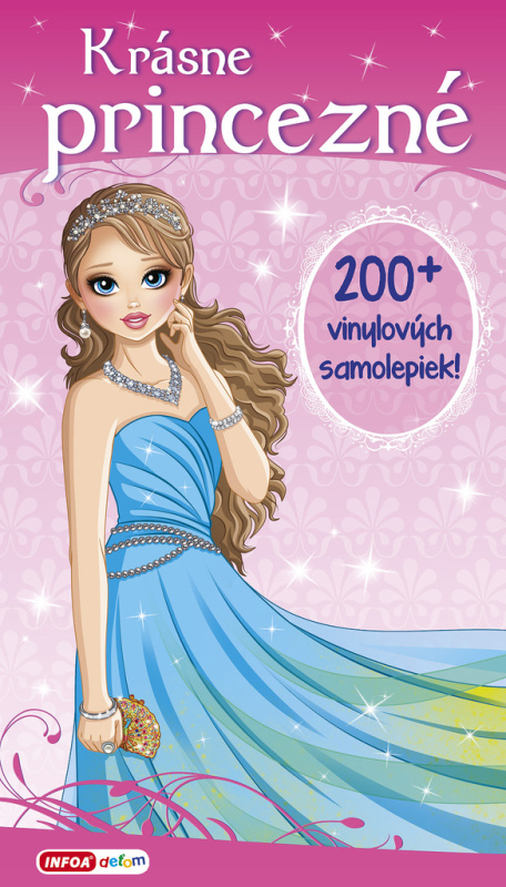 Krásne princezné - kniha z kategorie Samolepky