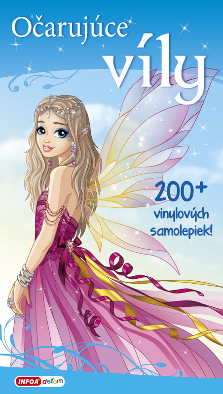 Očarujuce víly - kniha z kategorie Samolepky