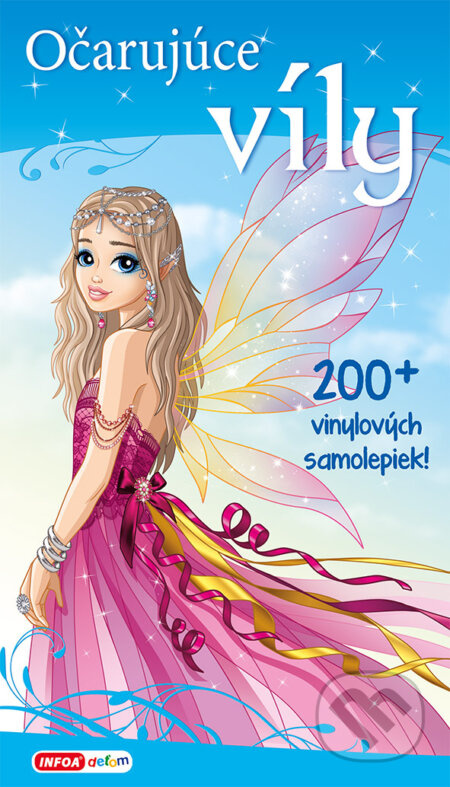 Očarujuce víly - kniha z kategorie Samolepky