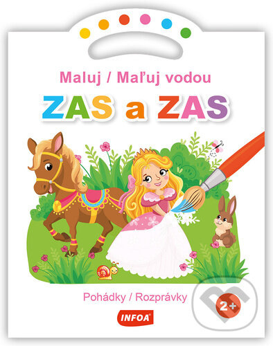 Maluj vodou ZAS a ZAS - Pohádky