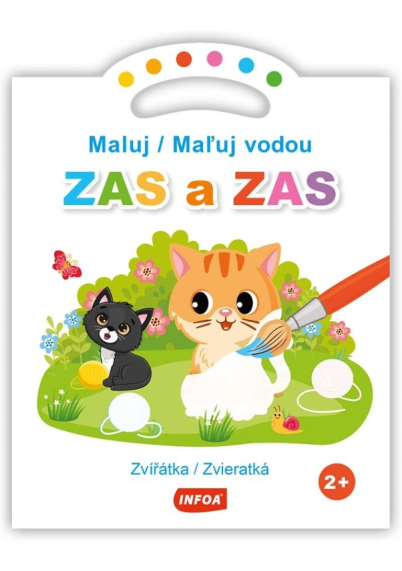 Maluj vodou ZAS a ZAS - Zvířátka