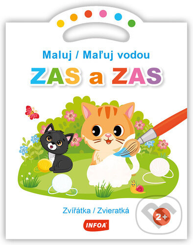 Maluj vodou ZAS a ZAS - Zvířátka