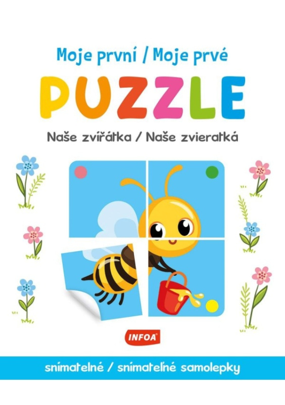 Moje první PUZZLE - Naše zvířátka