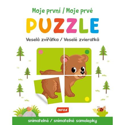 Moje první PUZZLE - Veselá zvířátka