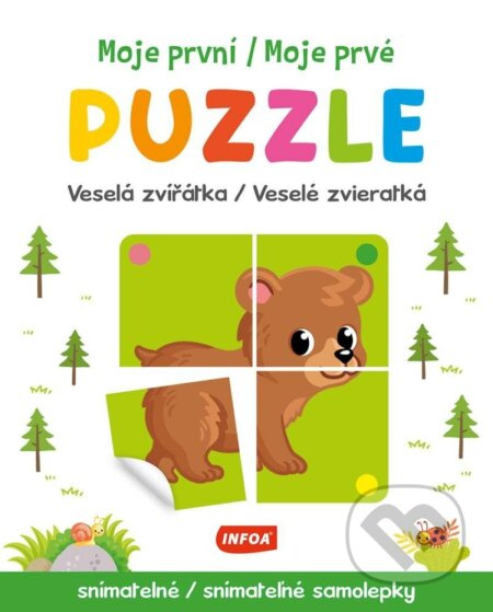 Moje první PUZZLE - Veselá zvířátka