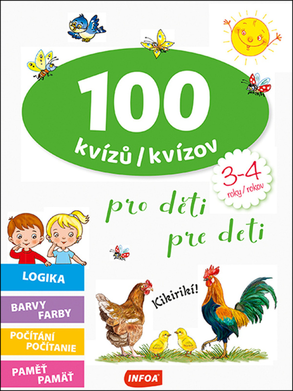 100 kvízů pro děti (3-4 roky)