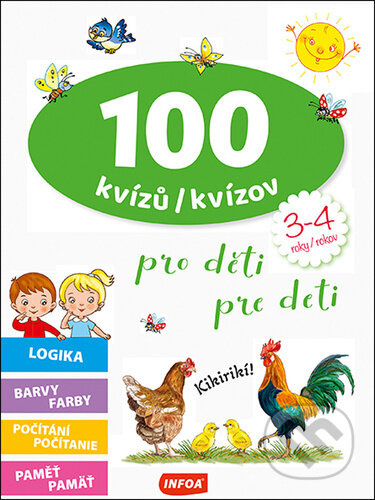 100 kvízů pro děti (3-4 roky)