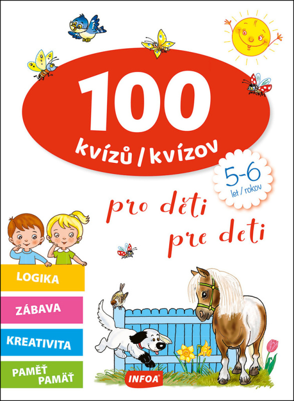 100 kvízů pro děti (5-6 let)