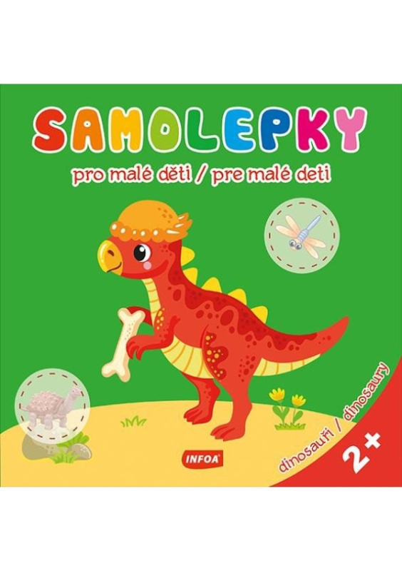 Samolepky pro malé děti - Dinosauři