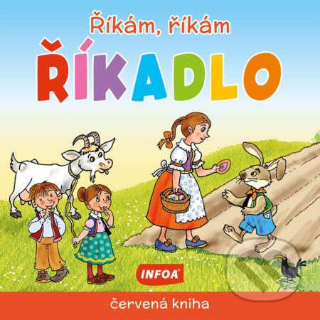 Říkám, říkám říkadlo - červená kniha - kniha z kategorie Hádanky a říkanky
