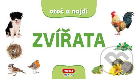 Otoč a najdi - Zvířata - kniha z kategorie Naučné knihy