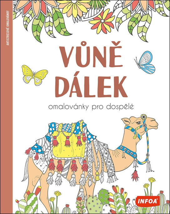 Vůně dálek Omalovánky pro dospělé -  Autor Neuveden