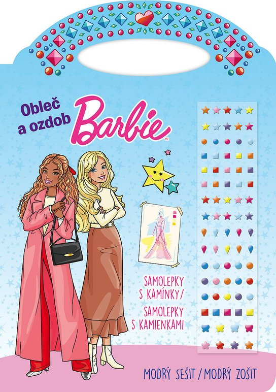 Barbie - modrý sešit/zošit,Barbie - modrý sešit/zošit