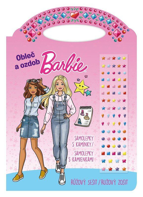 Barbie - růžový sešit/ružový zošit,Barbie - růžový sešit/ružový zošit