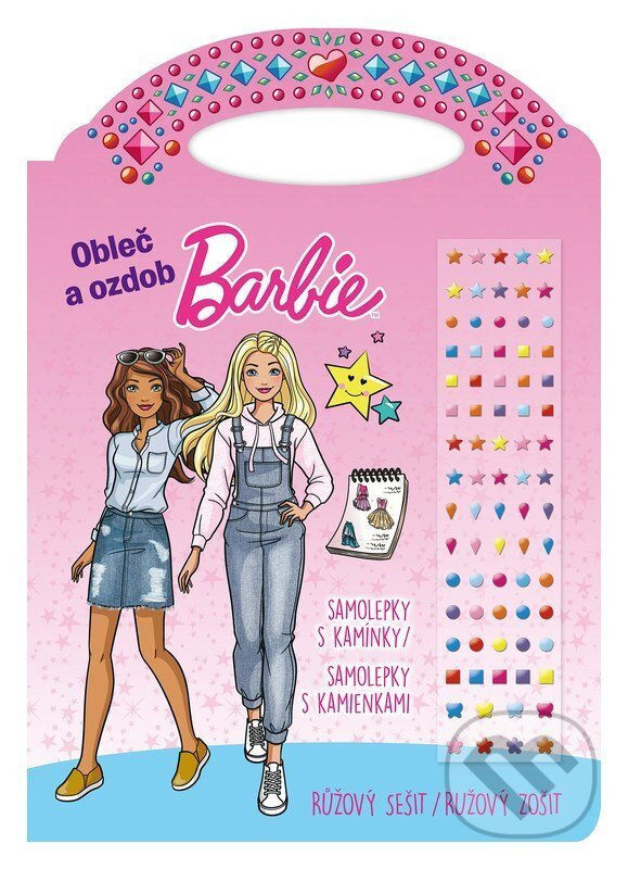 Barbie - růžový sešit/ružový zošit,Barbie - růžový sešit/ružový zošit