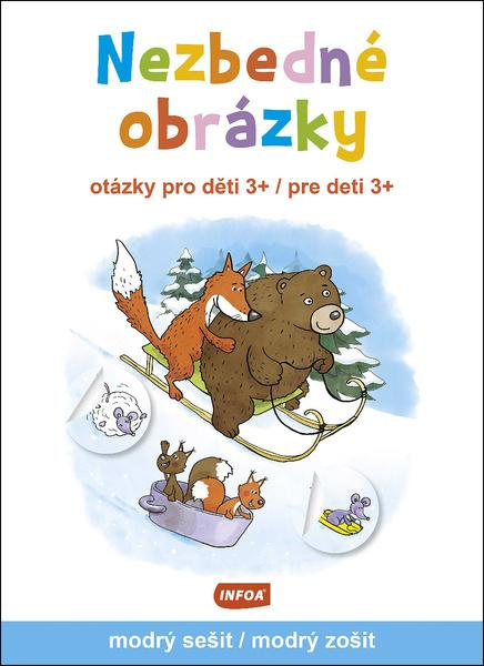 Nezbedné obrázky - modrý sešit