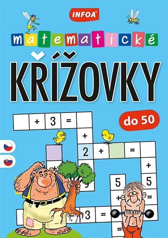 Matematické křížovky do 50 -  Autor Neuveden