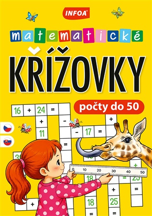 Matematické křížovky do 50 -  Autor Neuveden
