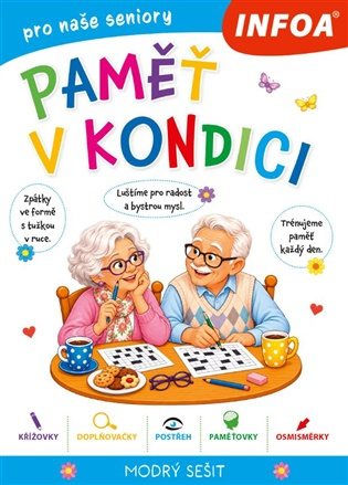 Paměť v kondici modrý sešit