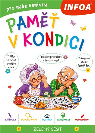 Paměť v kondici zelený sešit