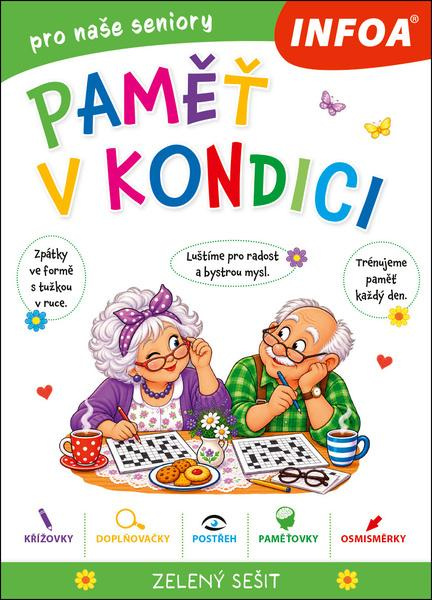 Paměť v kondici zelený sešit