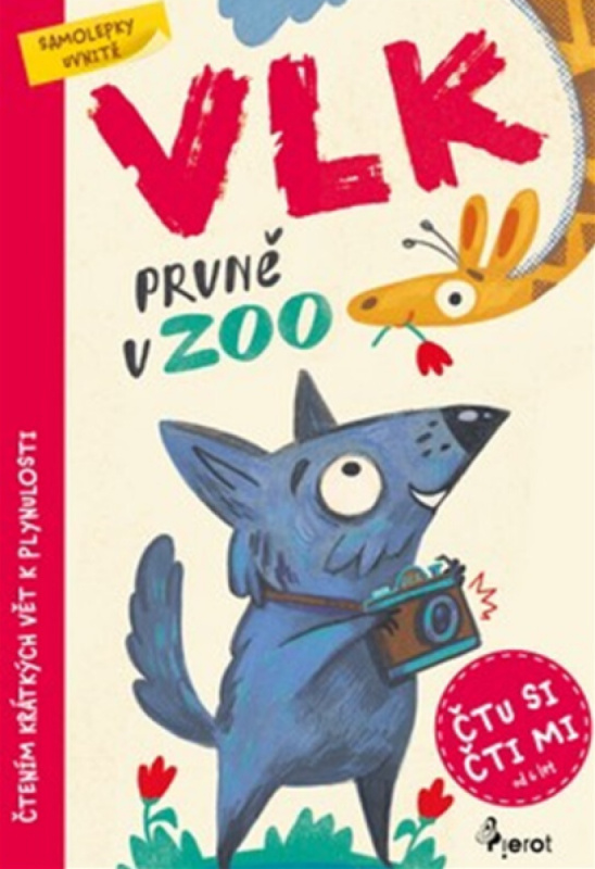 Vlk prvně v ZOO - Čtu si, čti mi (samolepky uvnitř)